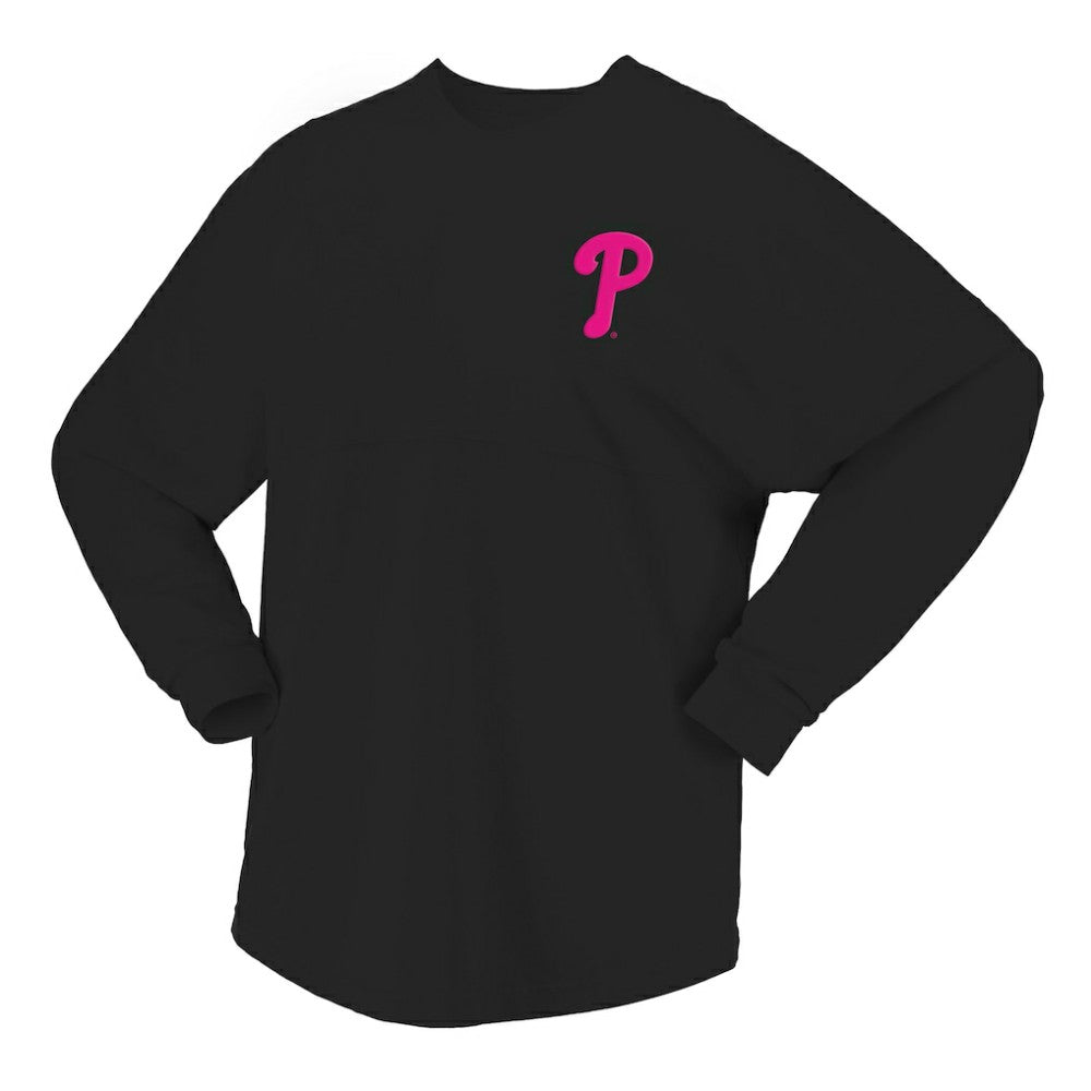Philadelphia Phillies Fanatics Women's Neon Jersey Long Sleeve T-Shirt | MLB Shop