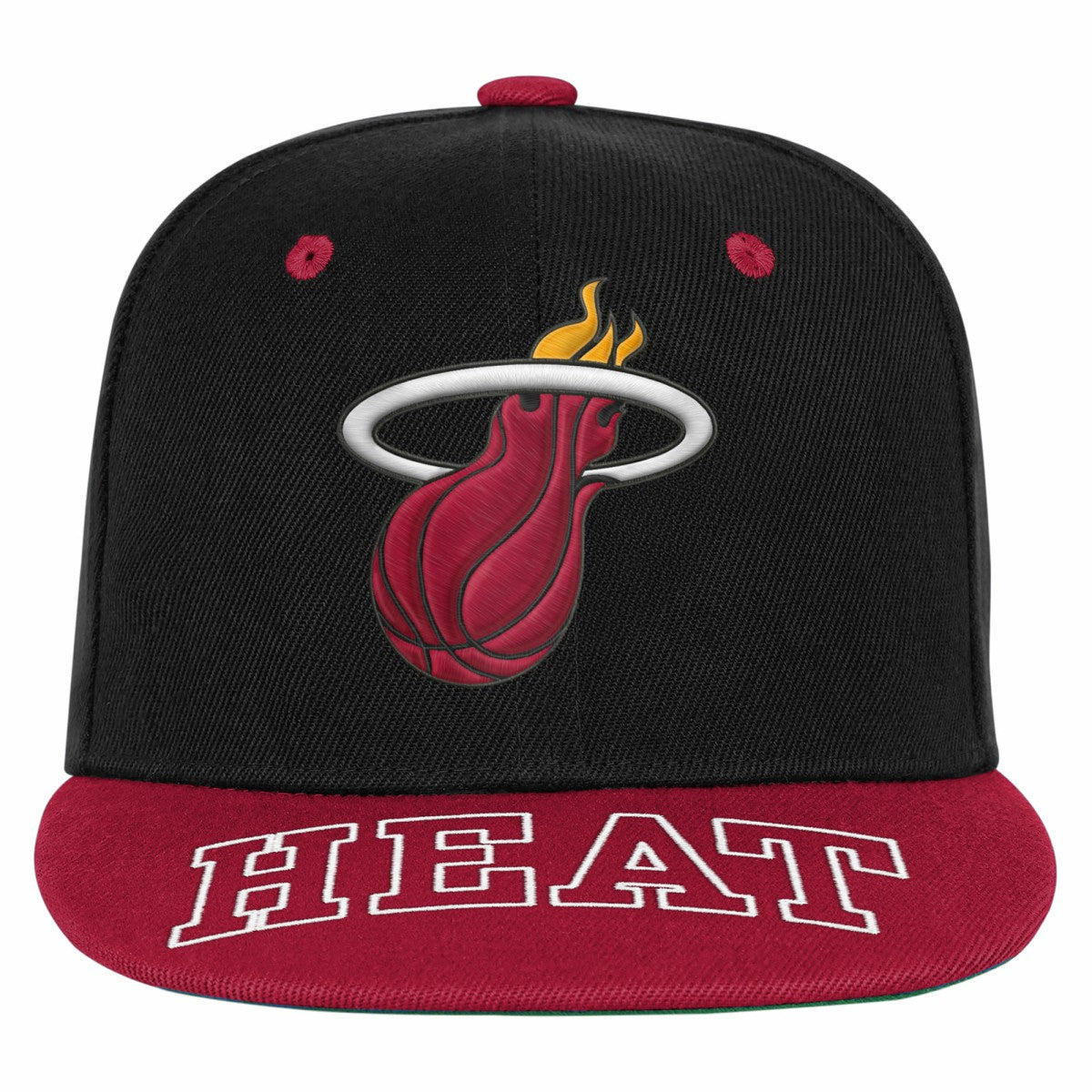 Miami Heat Outerstuff Youth Two-Tone Snapback Hat Outlet
