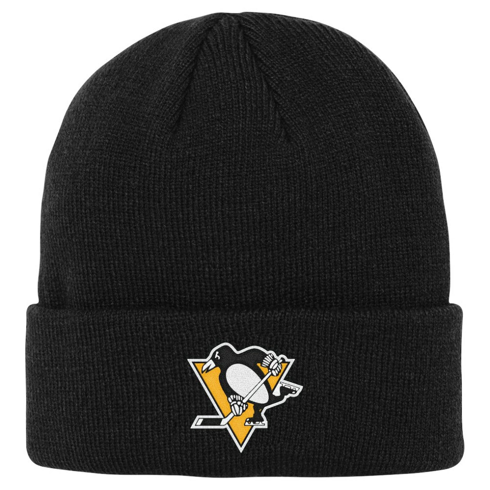 Pittsburgh Penguins Outerstuff Youth 2.0 Essential Cuffed Knit Hat Sale
