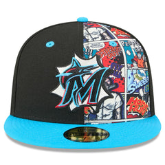 Miami Marlins New Era 2025 MLB Diamond Hero Edition 59FIFTY Fitted Hat | MLB On Sale