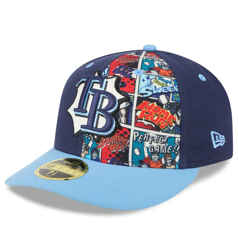 Tampa Bay Rays New Era 2025 MLB Diamond Hero Edition Low Profile 59FIFTY Fitted Hat | MLB Discount