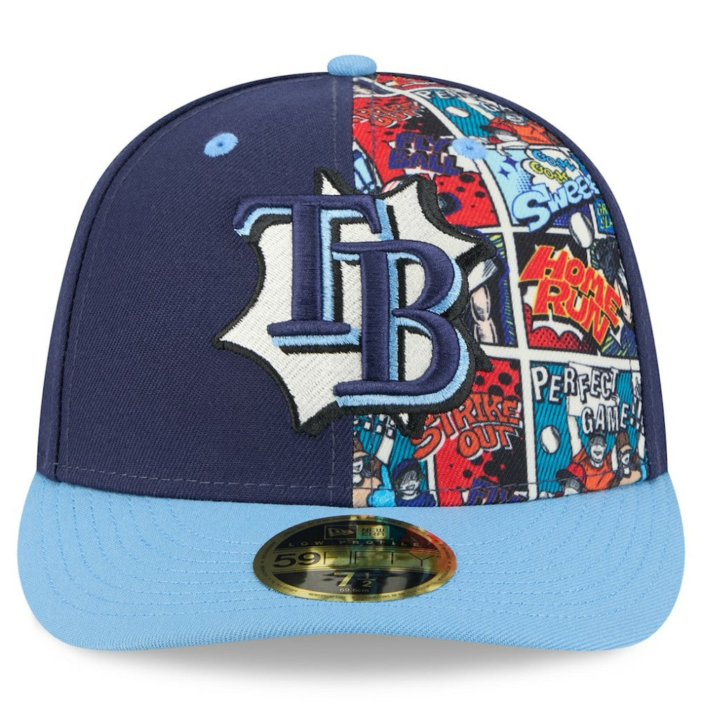 Tampa Bay Rays New Era 2025 MLB Diamond Hero Edition Low Profile 59FIFTY Fitted Hat | MLB Discount