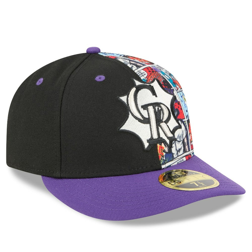 Colorado Rockies New Era 2025 MLB Diamond Hero Edition Low Profile 59FIFTY Fitted Hat | MLB New