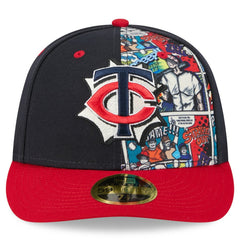 Minnesota Twins New Era 2025 MLB Diamond Hero Edition Low Profile 59FIFTY Fitted Hat | MLB Near me