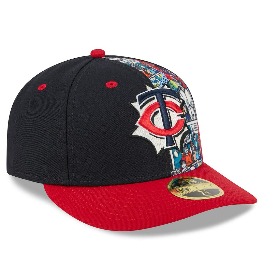 Minnesota Twins New Era 2025 MLB Diamond Hero Edition Low Profile 59FIFTY Fitted Hat | MLB Near me