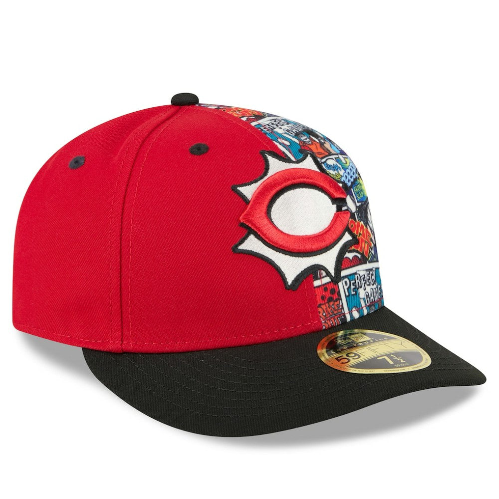 Cincinnati Reds New Era 2025 MLB Diamond Hero Edition Low Profile 59FIFTY Fitted Hat | MLB Online