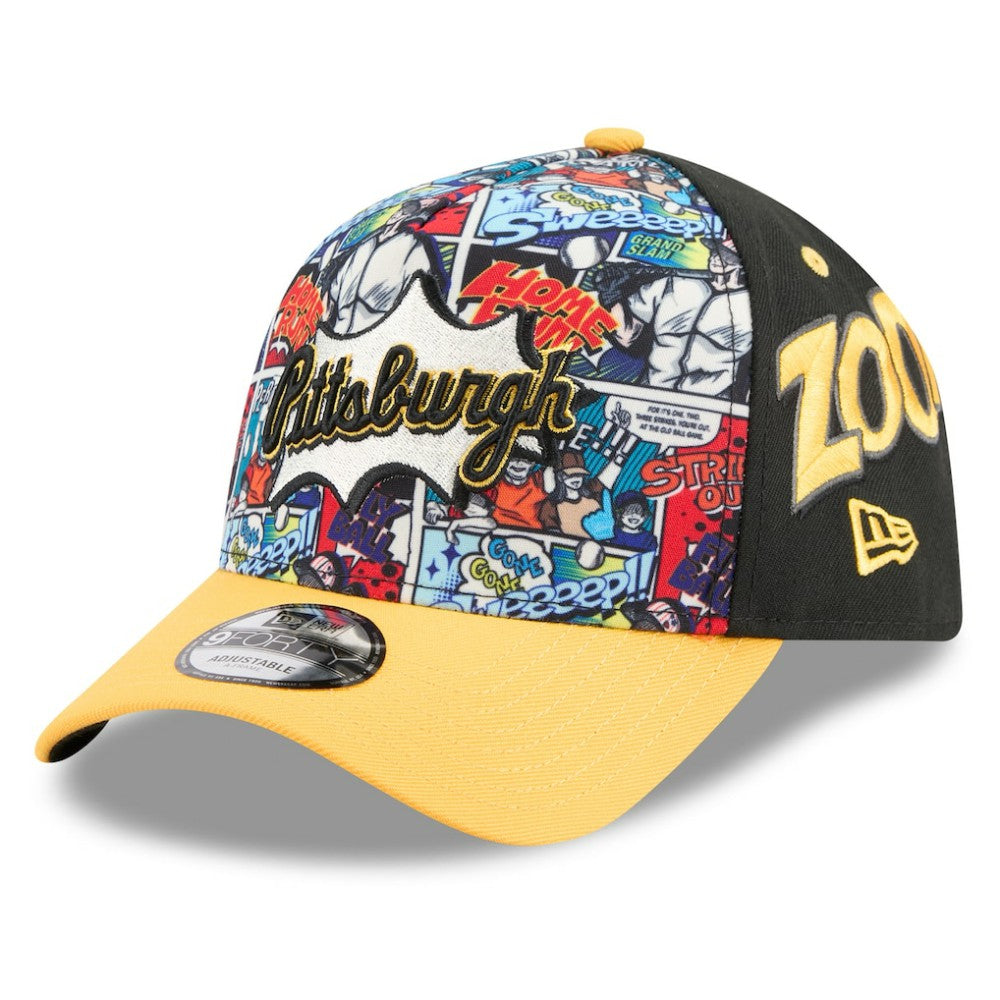 Pittsburgh Pirates New Era 2025 MLB Diamond Hero Edition A-Frame 9FORTY Adjustable Hat | MLB Outlet