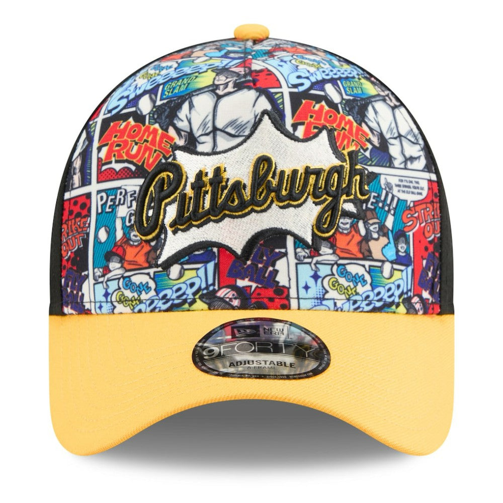 Pittsburgh Pirates New Era 2025 MLB Diamond Hero Edition A-Frame 9FORTY Adjustable Hat | MLB Outlet