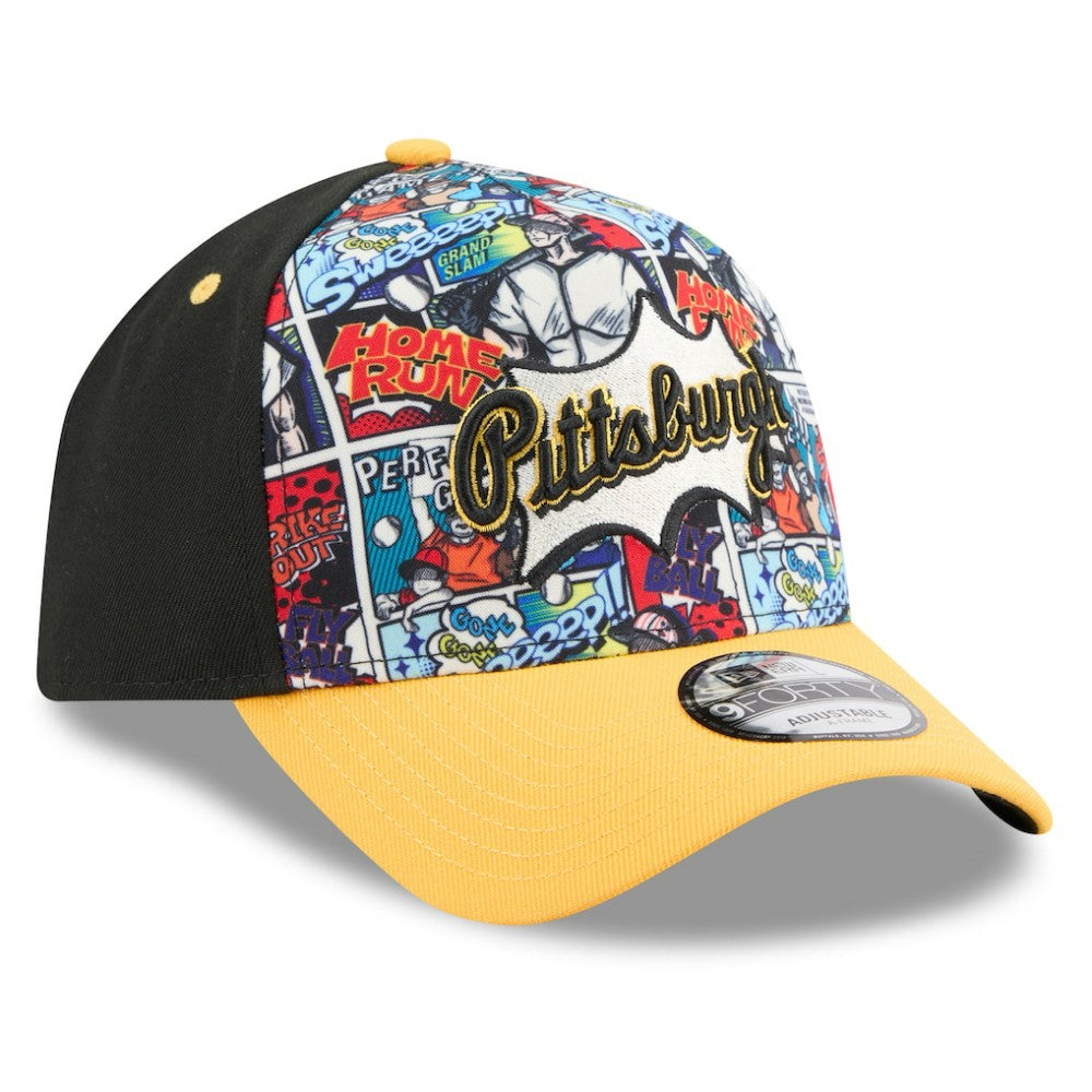 Pittsburgh Pirates New Era 2025 MLB Diamond Hero Edition A-Frame 9FORTY Adjustable Hat | MLB Outlet