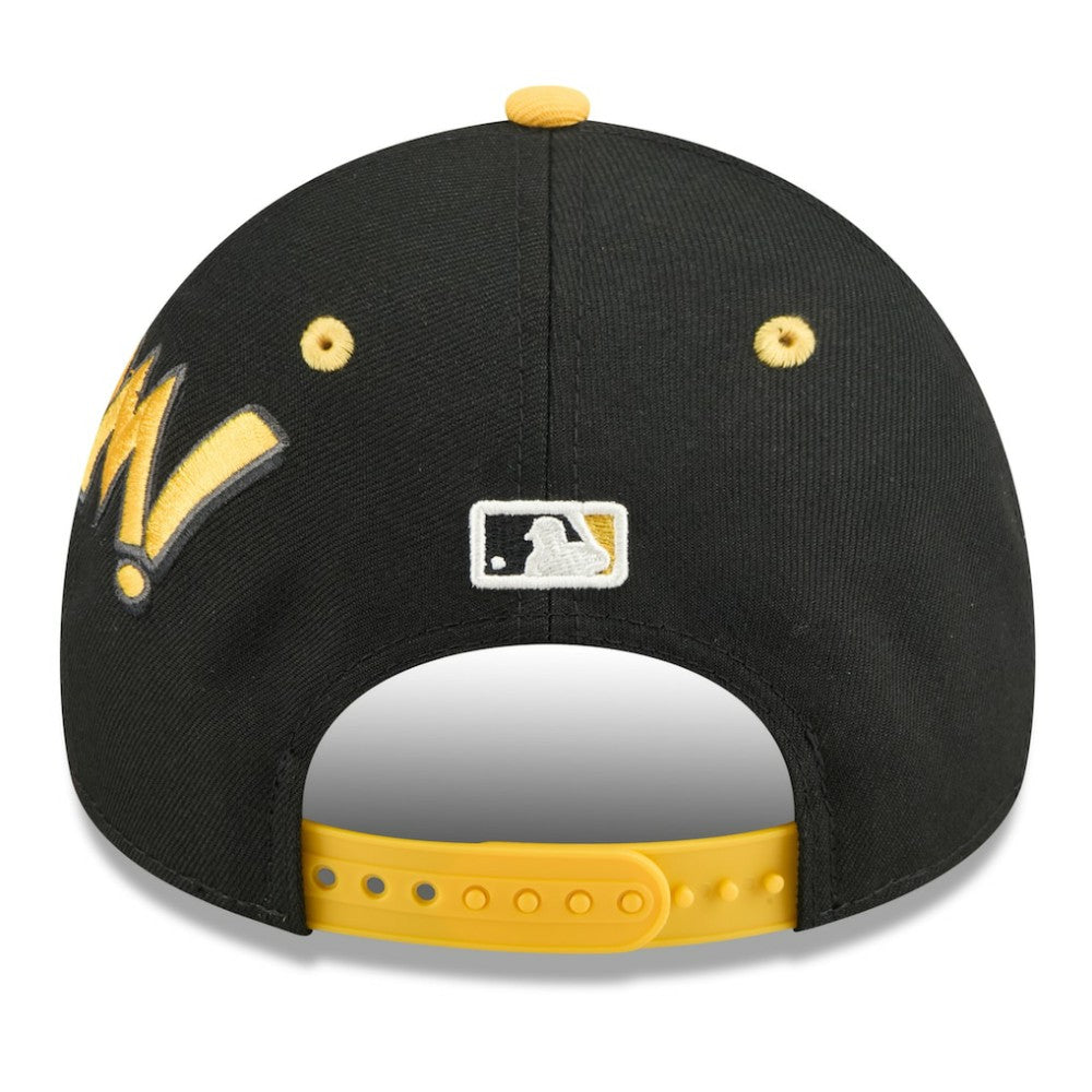 Pittsburgh Pirates New Era Youth 2025 MLB Diamond Hero Edition A-Frame 9FORTY Adjustable Hat | MLB Discount