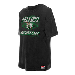 Boston Celtics Women's Throwback Mineral Wash Oversized T-Shirt Discount
