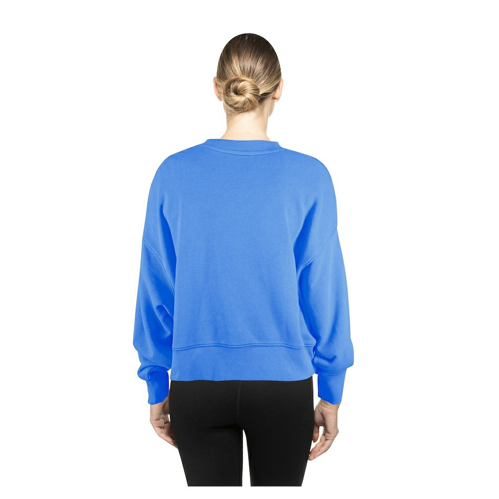 Philadelphia 76ers Women's Boxy Throwback Mineral Wash Sweatshirt Discount