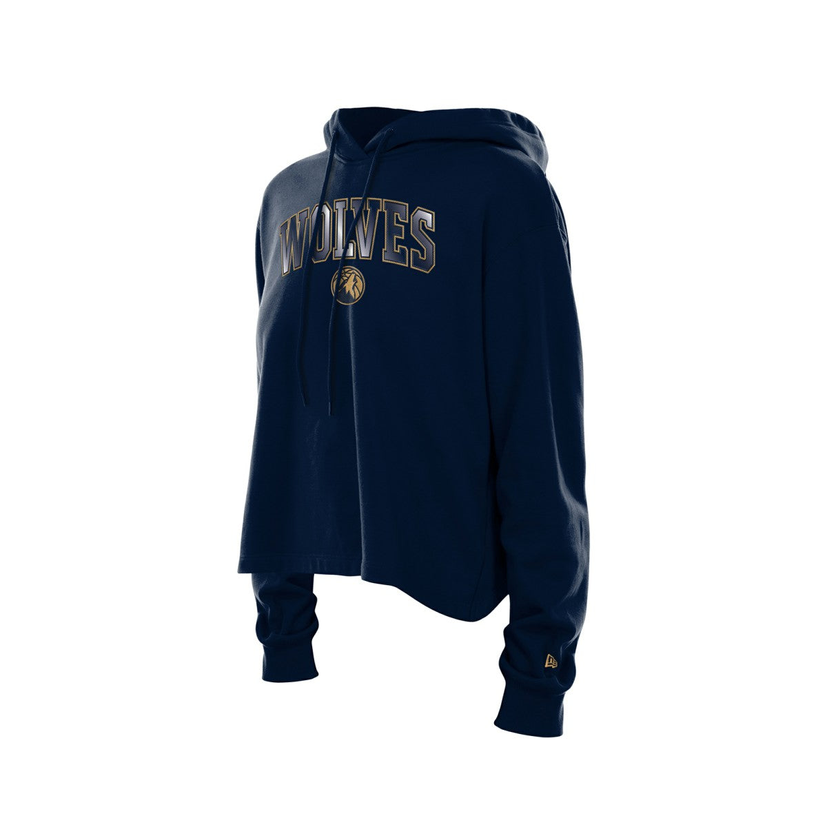 Minnesota Timberwolves Women's Glam Game Open Back Hoodie Discount