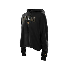 Chicago Bulls Women's Glam Game Open Back Hoodie For Sale