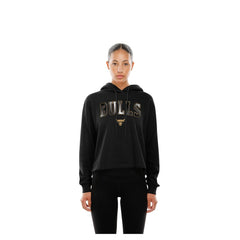 Chicago Bulls Women's Glam Game Open Back Hoodie For Sale