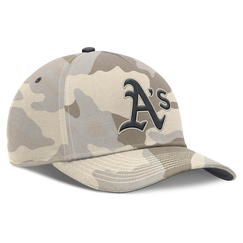Athletics Nike Camo Pack Rise Adjustable Hat | MLB Sale