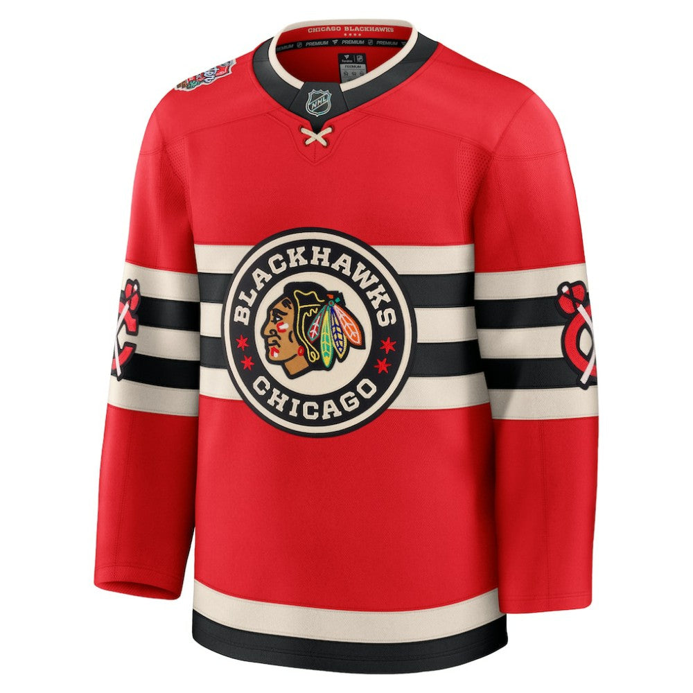Chicago Blackhawks Fanatics 2025 NHL Winter Classic Premium Jersey Discount
