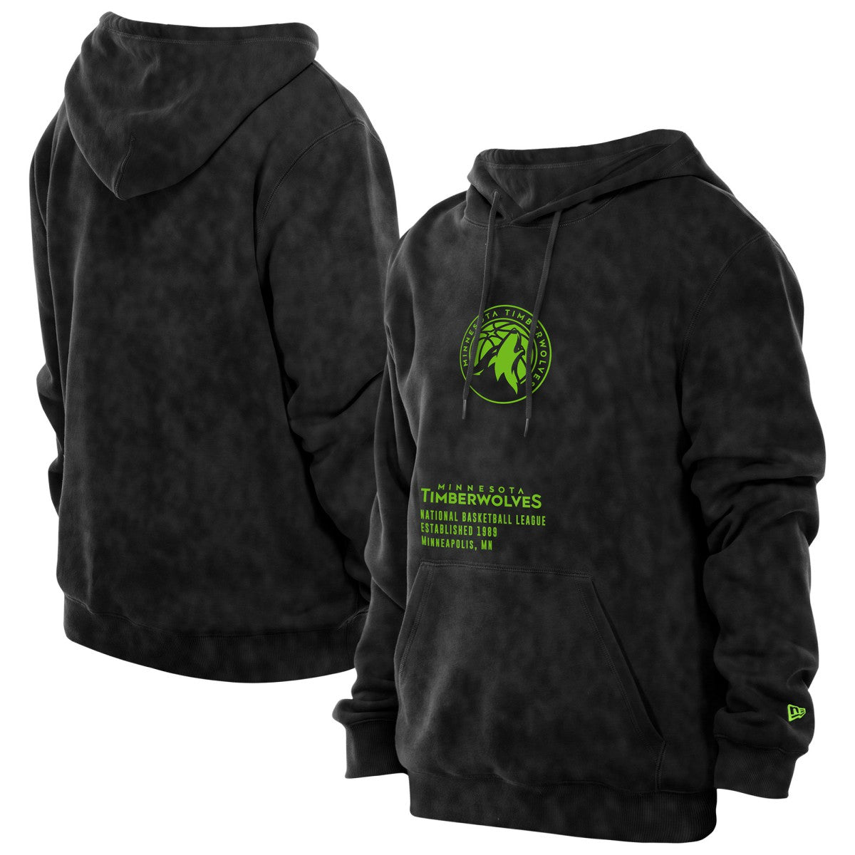Minnesota Timberwolves Sport Night Mineral Wash Pullover Hoodie Discount