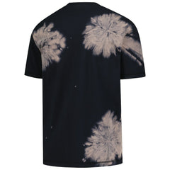 New York Knicks Injection Bleached Out Raw Edge Oversized T-Shirt Discount