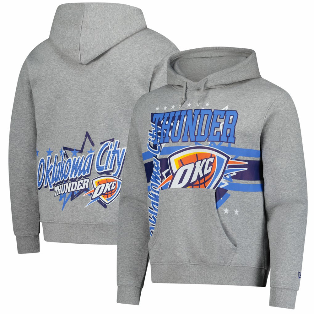 Oklahoma City Thunder Injection Sport Classics Fleece Hoodie New