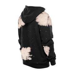 New York Knicks Injection Bleached Out Raw Edge Hoodie Discount