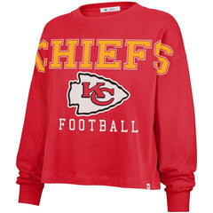 Kansas City Chiefs 47 brand '47 Women's Outreach City Oversized Long Sleeve T-Shirt