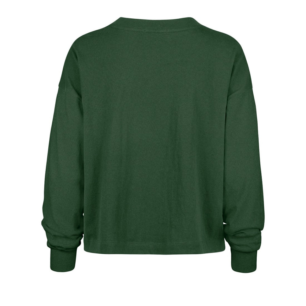 Green Bay Packers 47 brand '47 Women's Outreach City Oversized Long Sleeve T-Shirt