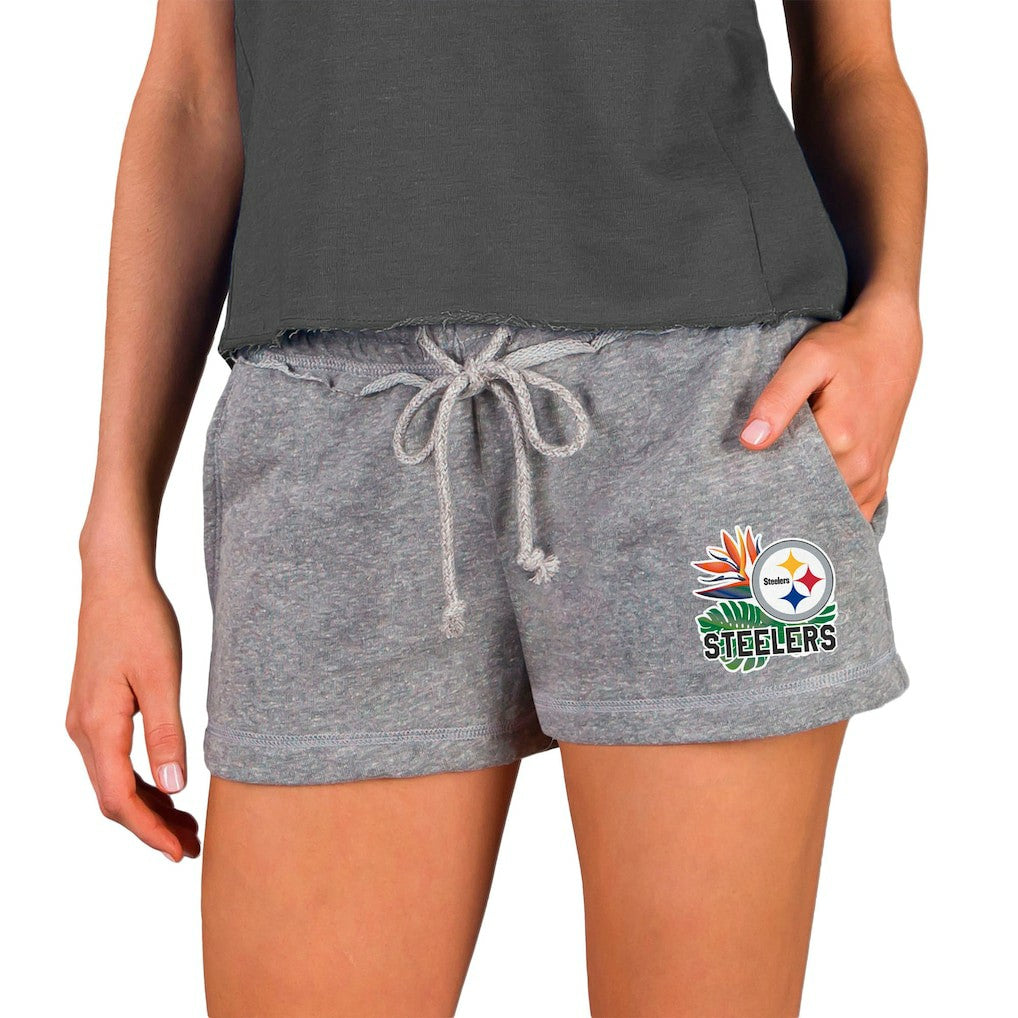 Pittsburgh Steelers  Concepts Sport Women's Mainstream Terry Shorts