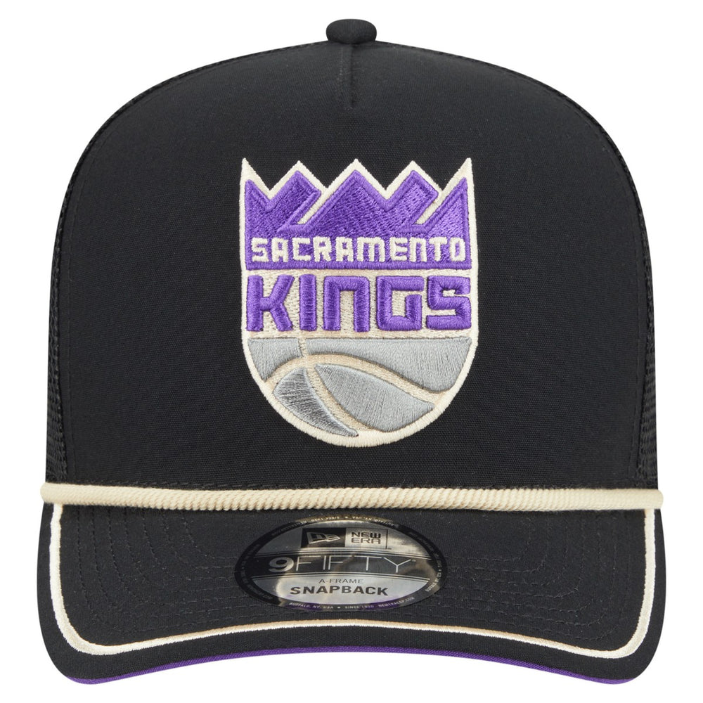 Sacramento Kings Vintage Team Rope A-Frame 9FIFTY Snapback Hat Discount