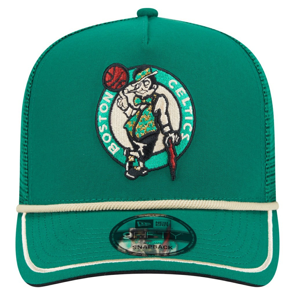 Boston Celtics Vintage Team Rope A-Frame 9FIFTY Snapback Hat On Sale