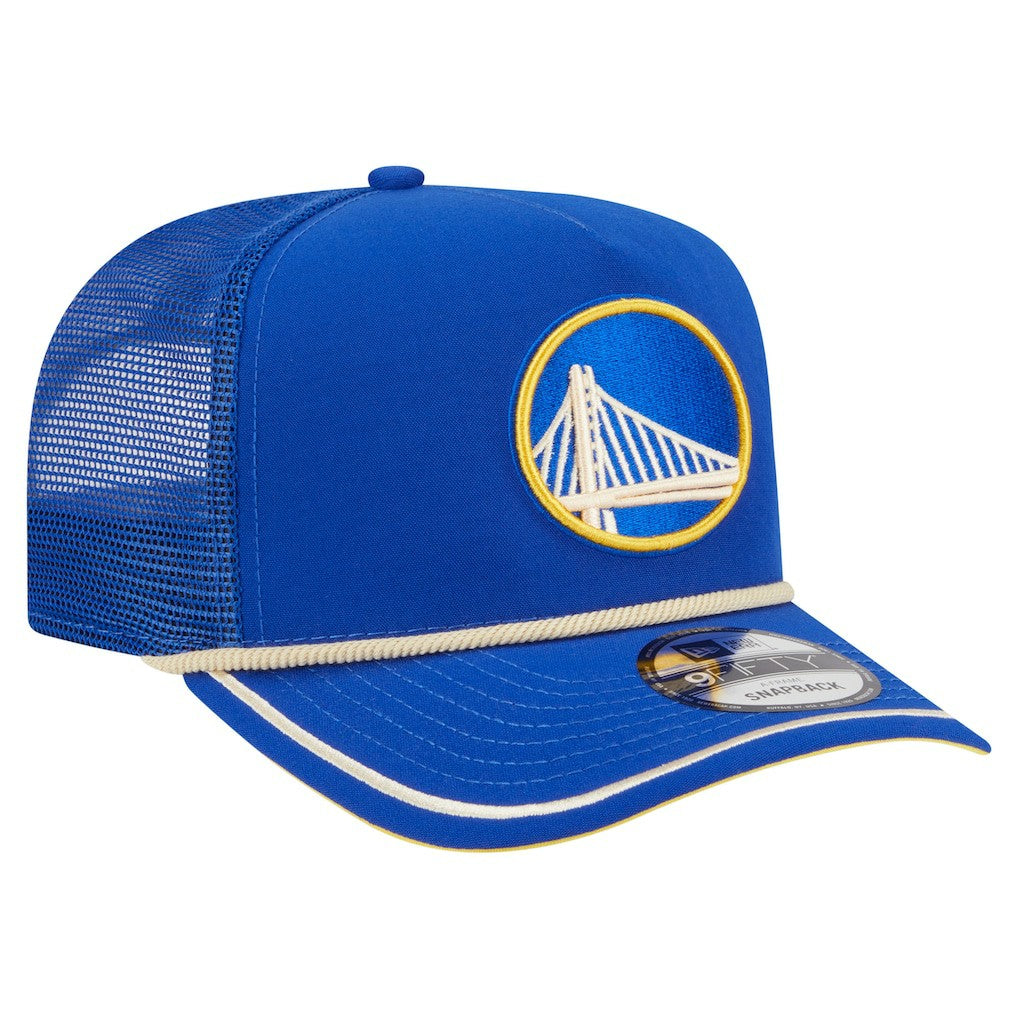 Golden State Warriors Vintage Team Rope A-Frame 9FIFTY Snapback Hat sale Online