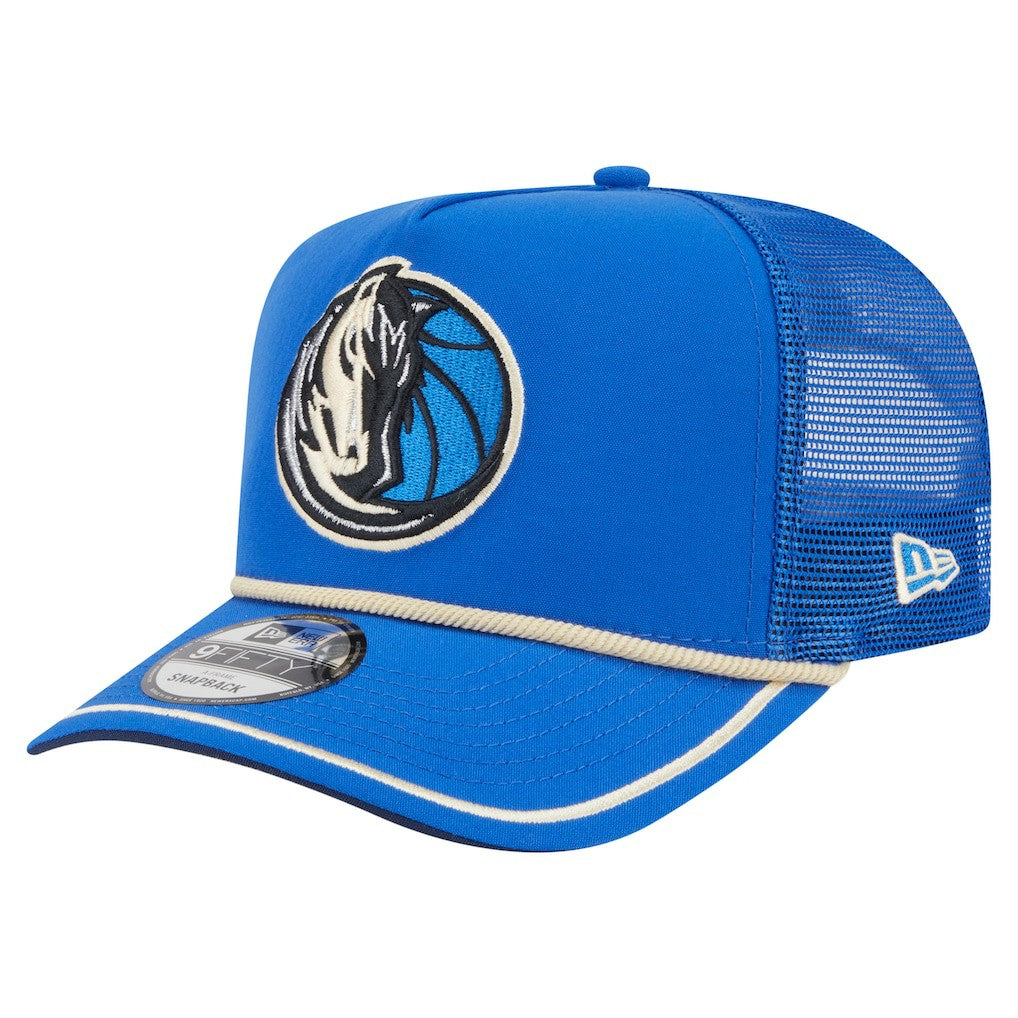 Dallas Mavericks Vintage Team Rope A-Frame 9FIFTY Snapback Hat sale New