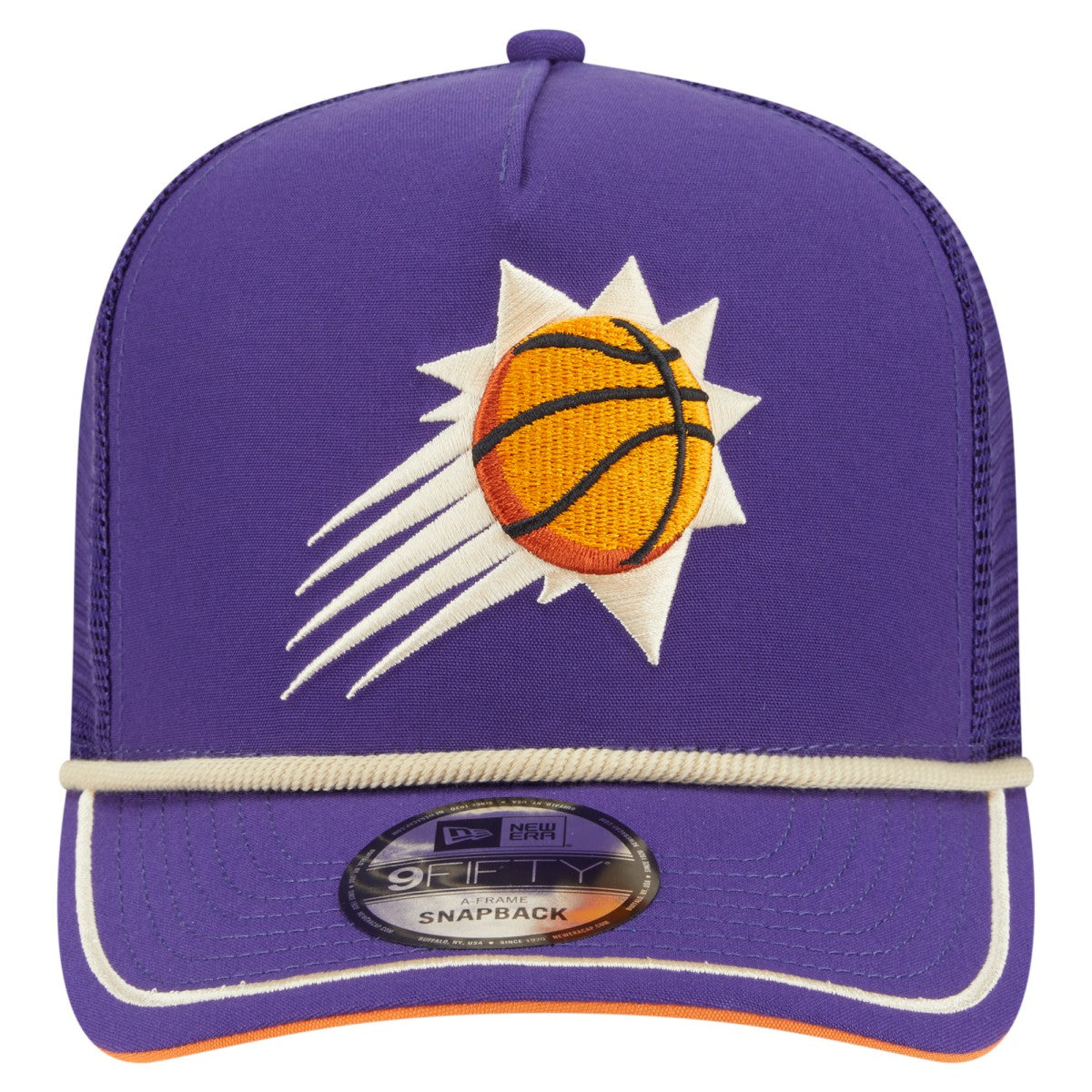 Phoenix Suns Vintage Team Rope A-Frame 9FIFTY Snapback Hat New