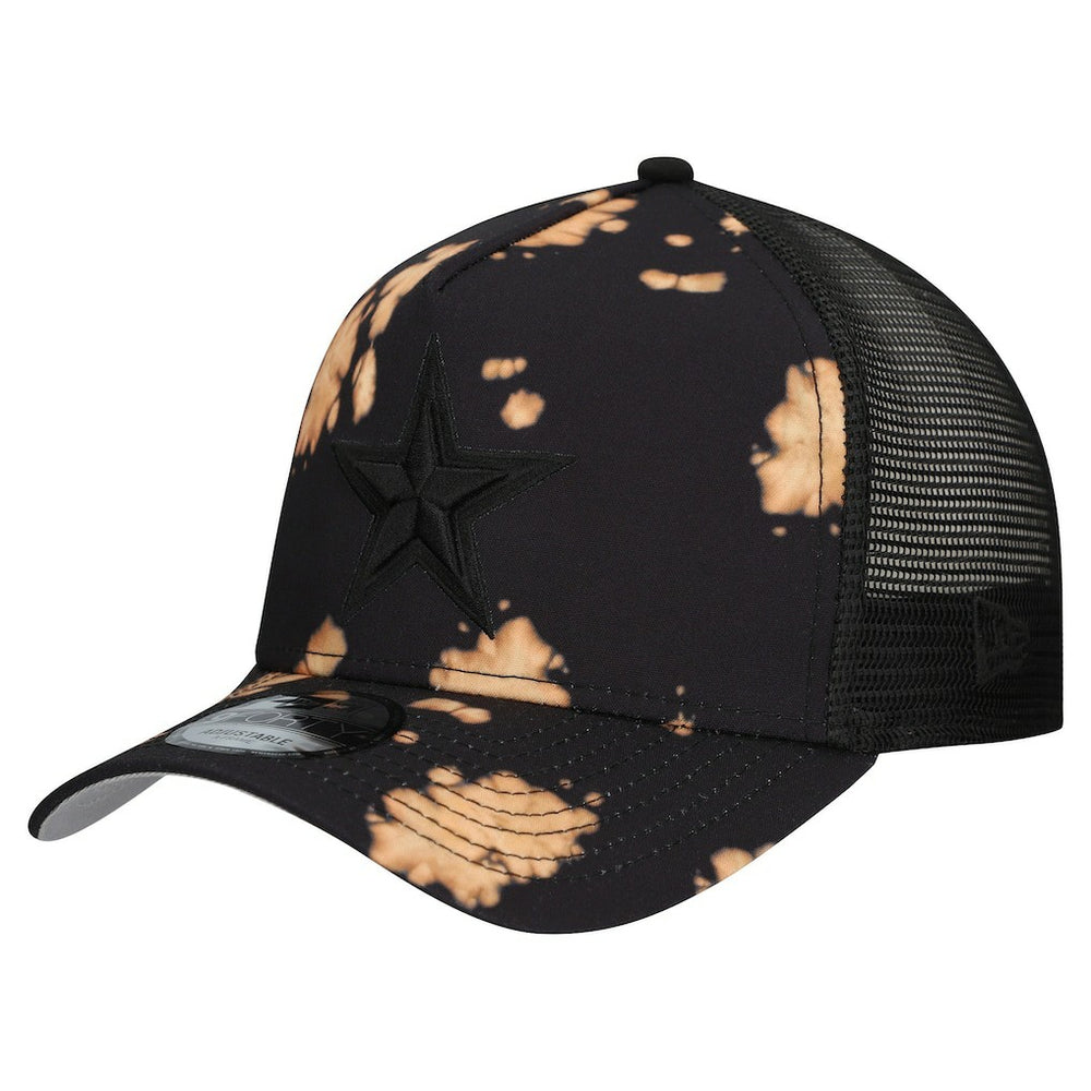 Dallas Cowboys New Era Bleached 9FORTY A-Frame Adjustable Hat
