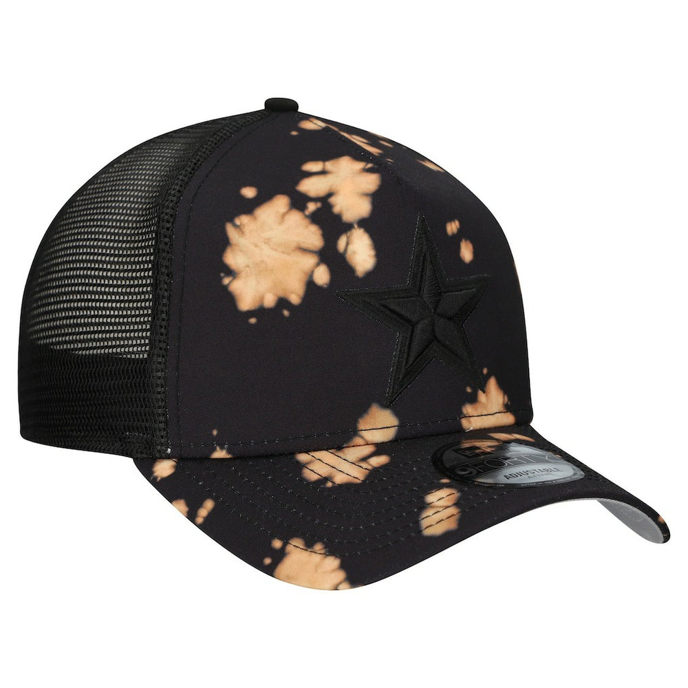 Dallas Cowboys New Era Bleached 9FORTY A-Frame Adjustable Hat