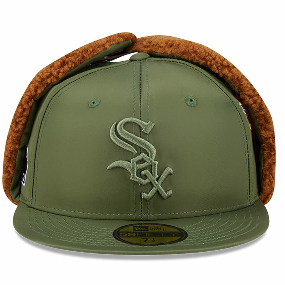 Chicago White Sox New Era x Alpha Industries Dog Ear 59FIFTY Fitted Hat | MLB New