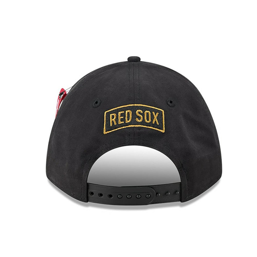Boston Red Sox New Era x Alpha Industries A-Frame 9FORTY Adjustable Hat | MLB Shop