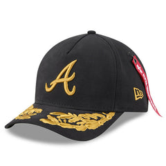Atlanta Braves New Era x Alpha Industries A-Frame 9FORTY Adjustable Hat | MLB Outlet