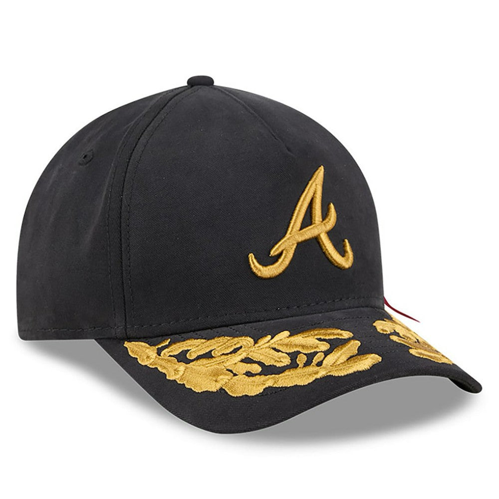 Atlanta Braves New Era x Alpha Industries A-Frame 9FORTY Adjustable Hat | MLB Outlet