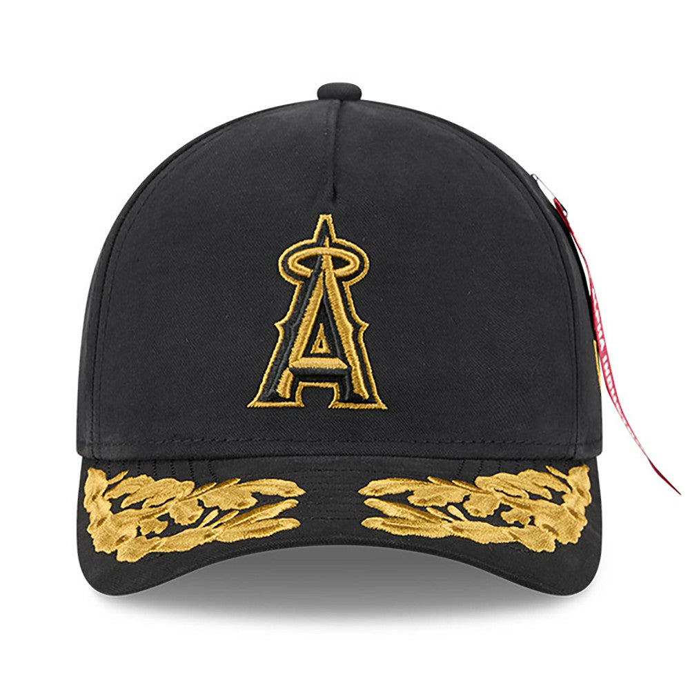 Los Angeles Angels New Era x Alpha Industries A-Frame 9FORTY Adjustable Hat | MLB On Sale
