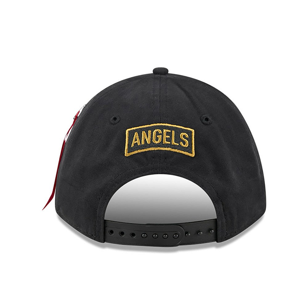 Los Angeles Angels New Era x Alpha Industries A-Frame 9FORTY Adjustable Hat | MLB On Sale