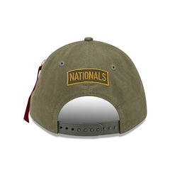 Washington Nationals New Era x Alpha Industries A-Frame 9FORTY Adjustable Hat | MLB Sale