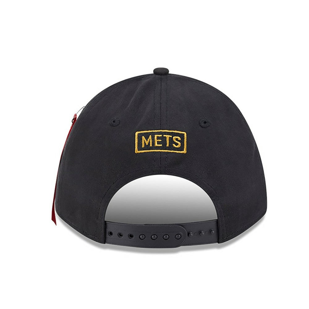 New York Mets New Era x Alpha Industries A-Frame 9FORTY Adjustable Hat | MLB Online