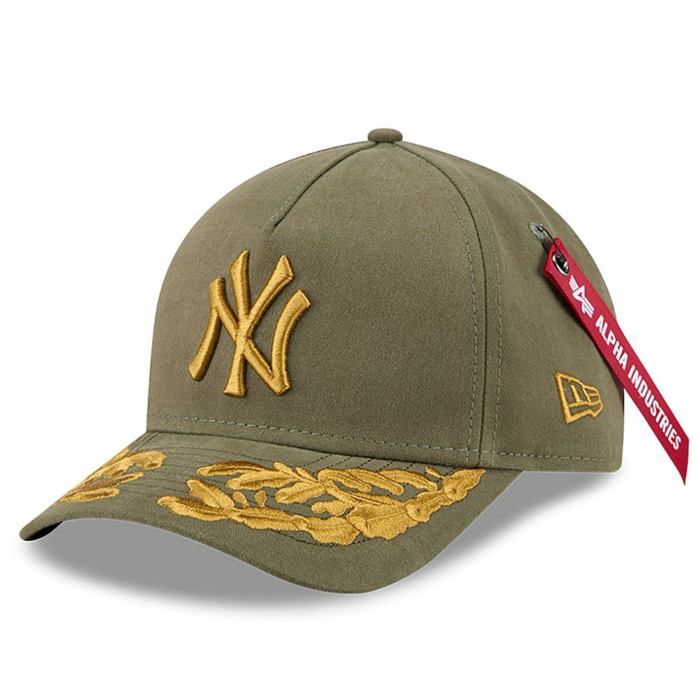 New York Yankees New Era x Alpha Industries A-Frame 9FORTY Adjustable Hat | MLB Shop