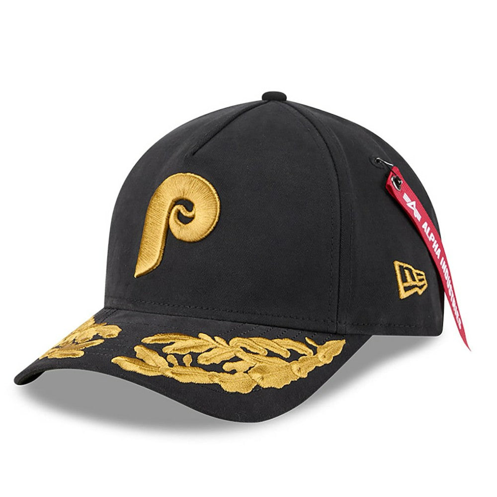 Philadelphia Phillies New Era x Alpha Industries A-Frame 9FORTY Adjustable Hat | MLB On Sale