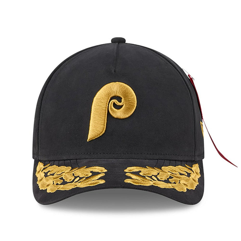 Philadelphia Phillies New Era x Alpha Industries A-Frame 9FORTY Adjustable Hat | MLB On Sale