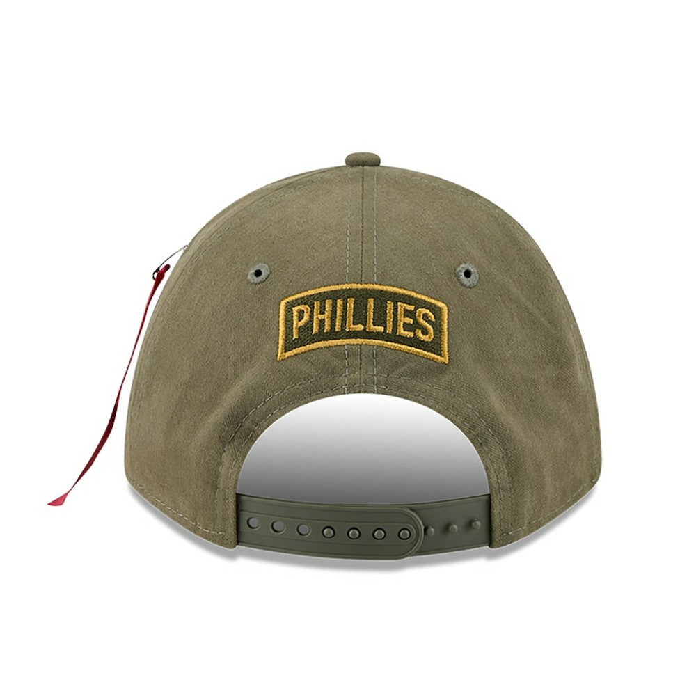 Philadelphia Phillies New Era x Alpha Industries A-Frame 9FORTY Adjustable Hat | MLB Near me