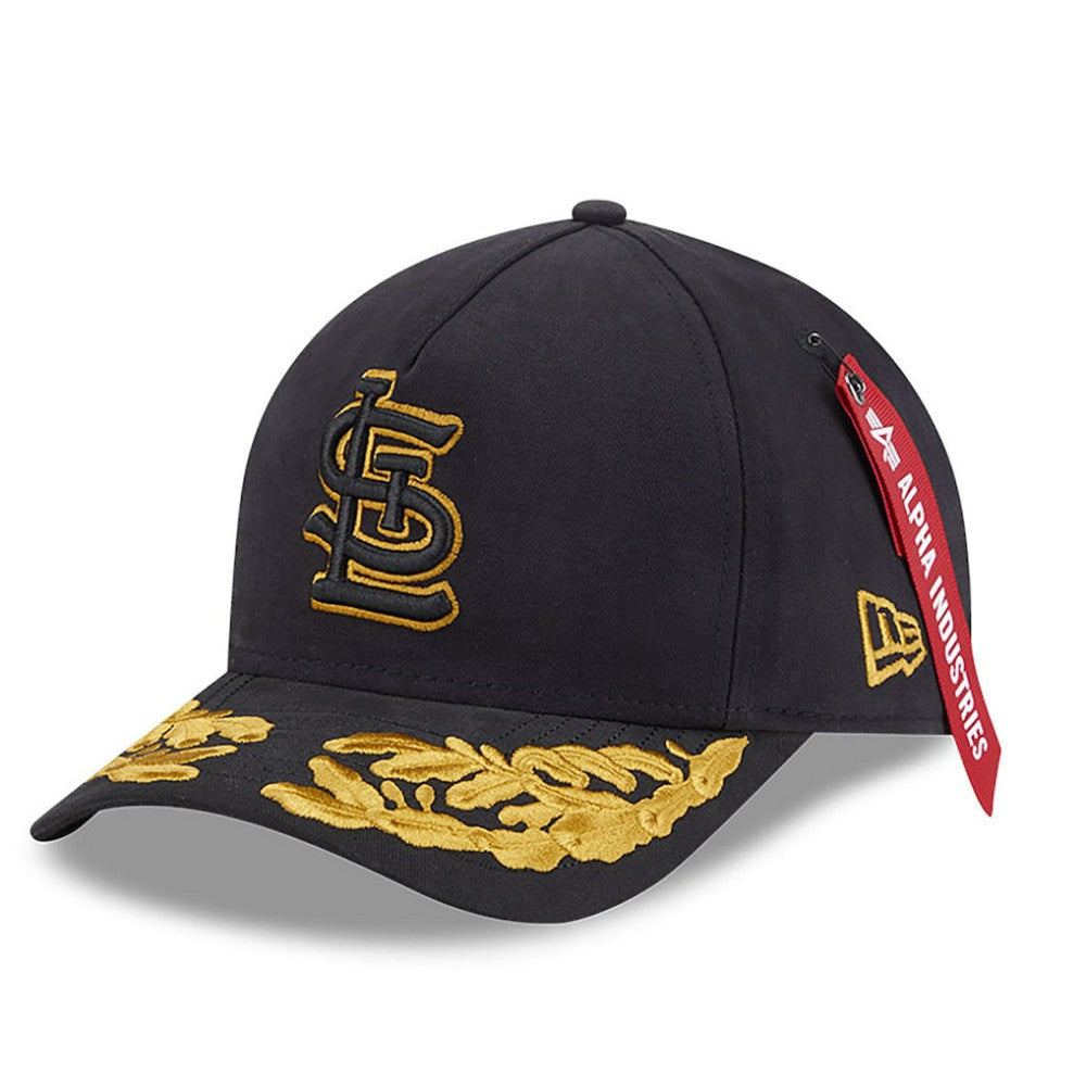 St. Louis Cardinals New Era x Alpha Industries A-Frame 9FORTY Adjustable Hat | MLB Shop