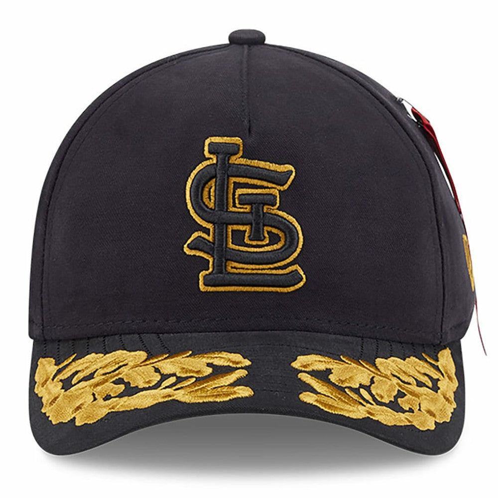 St. Louis Cardinals New Era x Alpha Industries A-Frame 9FORTY Adjustable Hat | MLB Shop