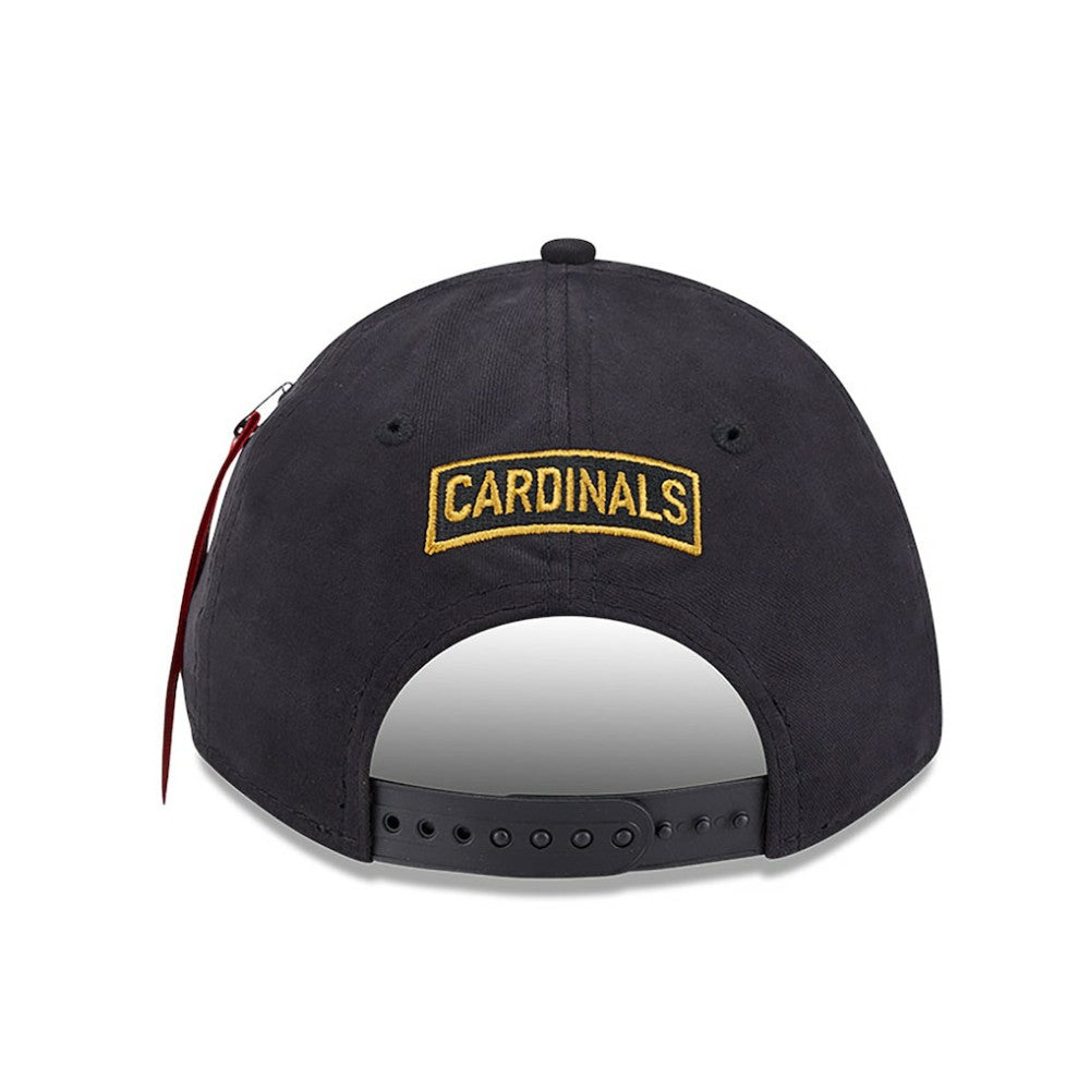 St. Louis Cardinals New Era x Alpha Industries A-Frame 9FORTY Adjustable Hat | MLB Shop